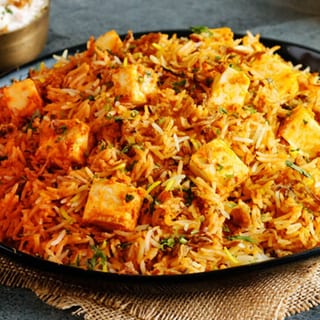 BBQ Paneer Biryani (Medium)