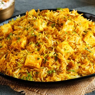 Afghani Paneer Biryani (Mild)