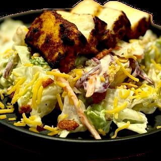 Charcoal Paneer Tikka Salad