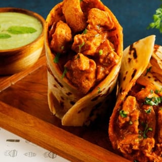 Malai Chicken Tikka Wrap (Mild)