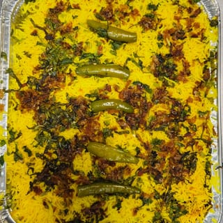 Lamb Biryani Half Tray  (Afghani, Butter, Hyderabadi, Awadhi, Charcoal, BBQ, Spicy BBQ)